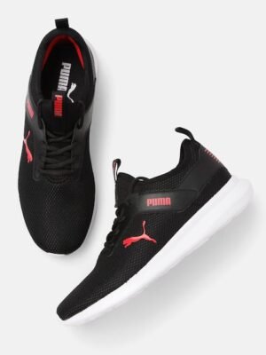 Puma Unisex Black Sneakers