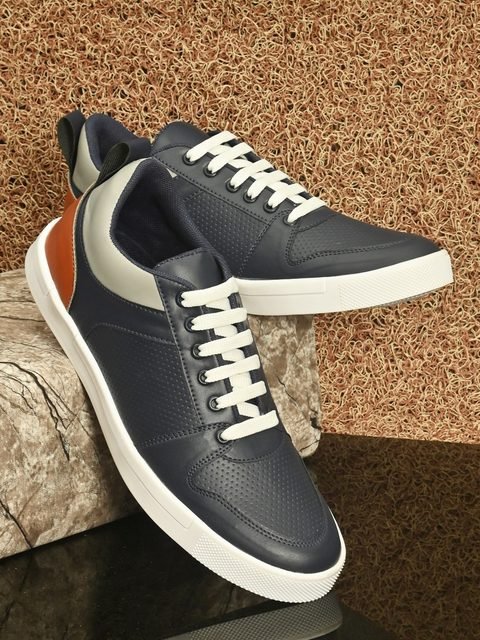 Buy Roadster Men Navy Sneakers - Casual Shoes for Men 1309071 | Myntra