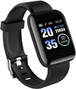 SMAARTO id116 Smart Band Waterproof Fitness Tracker Watch Smartwatch