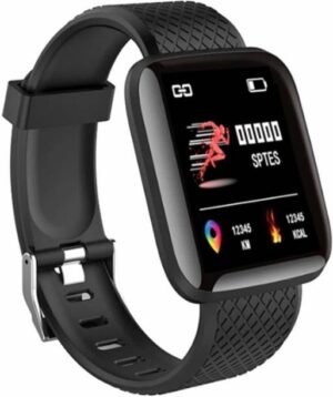 TXOR STORM M5 With Heart Rate, SPO2 & BP Monitor 35 mm Screen Blue Smartwatch