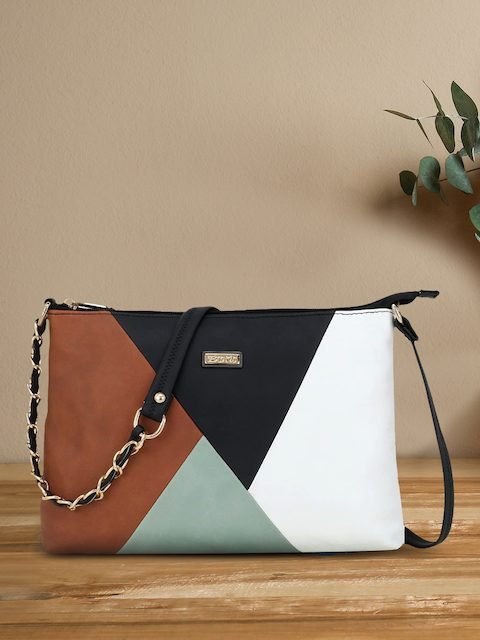 pu structured sling bag