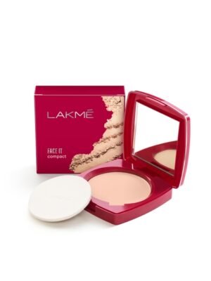 Lakme Face It Matte Finish Compact - Natural Marble