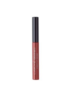 Lakme Forever Matte Long-Lasting Liquid Lip Color 5.6ml - Brown Sheer 34