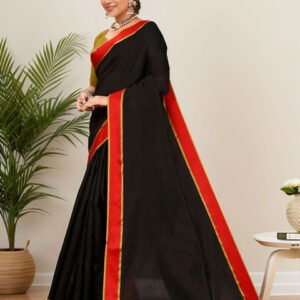 Anouk Rustic Zari Ilkal Saree With Blouse