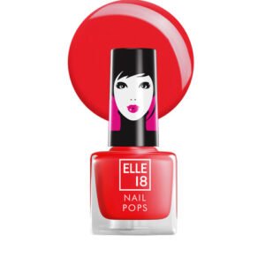 ELLE 18 Nail Pops Long Lasting Nail Polish Quick Dry Formula For Glossy Finish 5ml - 129