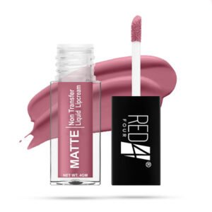 RED 4 Non Transfer Smudge Proof Matte Liquid Lipstick - 4 g - Rose Punch - 101
